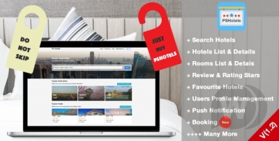 PSHotels Website v1.3 - скрипт поиска отелей
