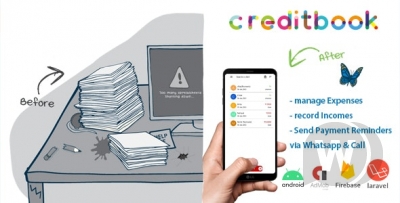 CreditBook v1.0.0 NULLED | Start Online Credit Android App | приложение для Android