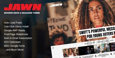 Jawn v1.4.2 - современная новостная тема WordPress