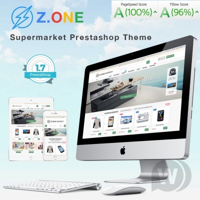 Тема ZOne - Supermarket Online Shop v2.6.1