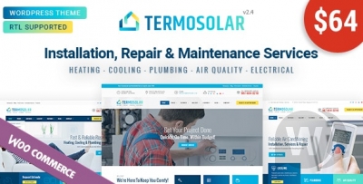 Termosolar v2.9 NULLED - техническое обслуживание WordPress тема