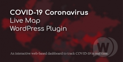 COVID-19 Coronavirus Live Map WordPress Plugin v2.2.6.2