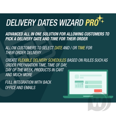 Модуль Delivery Dates Wizard Pro v2.1.7