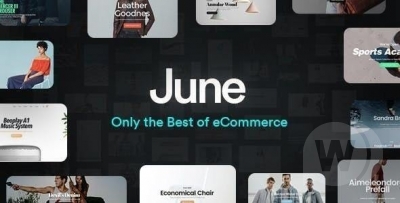 June v1.8.1 - WooCommerce тема