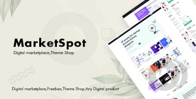 Marketspot v1.0 - шаблон цифрового магазина HTML