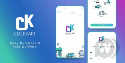 Clickkart v1.0 - шаблон для Android электронной коммерции
