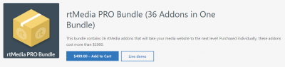 rtMedia PRO 4.6.3 NULLED Bundle + (36 Addons in One Bundle)