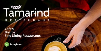 Tamarind v2.0 - тема ресторана для WordPress