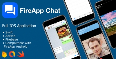 FireApp Chat IOS v1.0 - приложение мессенджера на iOS