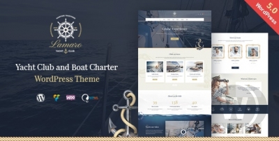 Lamaro v1.2.3 - яхт-клуб и прокат лодок WordPress тема