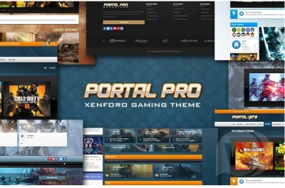 Portal Pro - Powerful Esports Gaming Theme  2.1.10.0