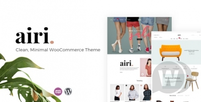 Airi v1.1.6 - чистая минимальная тема WooCommerce