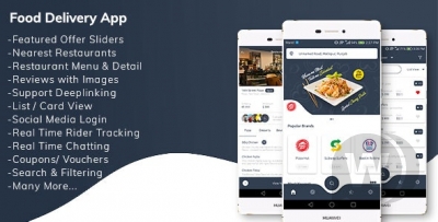 Restaurant Food Delivery App with Delivery Boy v1.0