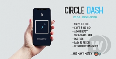 Circle Dash 1.0 - игра для iOS 13.0 iPhone 11 corona