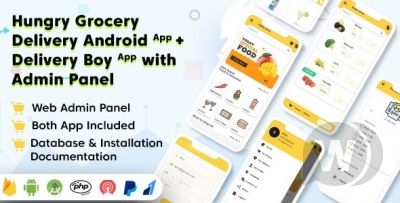 Hungry Grocery Delivery Android App v1.5 NULLED