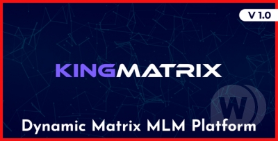 KingMatrix v1.0 NULLED - динамическая Matrix MLM платформа