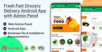Fresh Fast Grocery Delivery Native Android App v1.2 NULLED