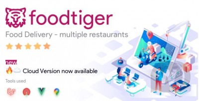 FoodTiger v2.4.3 - скрипт доставки еды из ресторанов