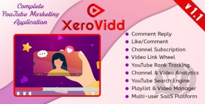 ViddPrim v1.2.1 NULLED - маркетинговый скрипт YouTube (SaaS)