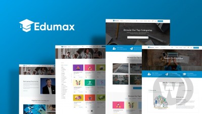 Edumax 2.0.8 - WordPress тема для создания портала онлайн-курсов