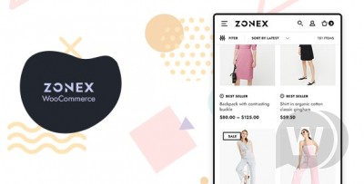 Zonex v1.0.9 - шаблон магазина одежды WooCommerce WordPress