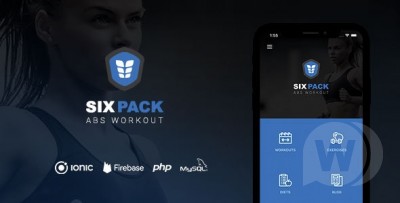 SixPack 2.0.0 - фитнес приложение Ionic 5 + Angular 8