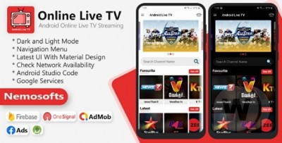 Android Online Live TV Streaming v5.0.0 NULLED