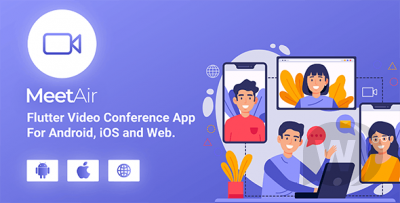 MeetAir 1.0.7 NULLED - приложение видеоконференций на Android и iOS