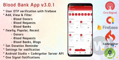 Blood Bank App v3.0.1 - приложение Android банка крови