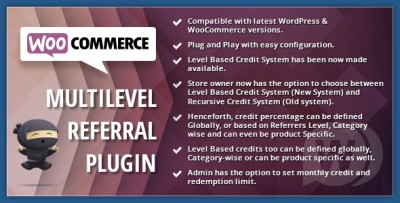 WooCommerce Multilevel Referral Affiliate Plugin v2.19 NULLED
