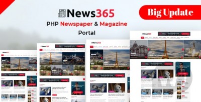 News365 v6.4 NULLED - скрипт новостного сайта