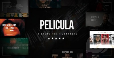 Pelicula v1.0 NULLED - шаблон видеопроизводства и фильмов WP