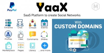 YaaX v1.2.5 NULLED - платформа SaaS для создания социальных сетей
