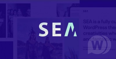 SEA v1.8.1 - креативное портфолио тема для WordPress