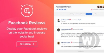Facebook Reviews v1.2.5 - плагин WordPress Facebook отзывов