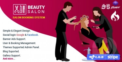 Salon Booking Management System v1.3