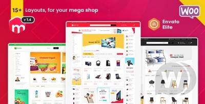 Mega Shop v1.4.1 - многоцелевая адаптивная тема WooCommerce