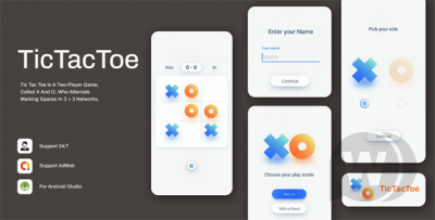 Tic Tac Toe v1.0.3: Simple & Minimal Game