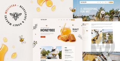 Mellifera v1.0.3 NULLED - WP тема пчеловодства и медового магазина