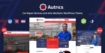 Autrics v2.7.0 | тема WordPress для автосервисов и автомехаников