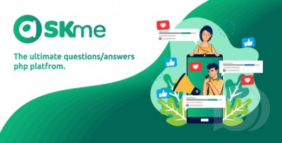 AskMe v1.2.1 NULLED - социальная сеть для вопросов и ответов PHP