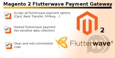 Magento 2 Flutterwave Payment Gateway v1.0