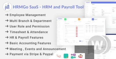 HRMGo SaaS v2.0.0 NULLED - инструмент управления персоналом и расчетом заработной платы