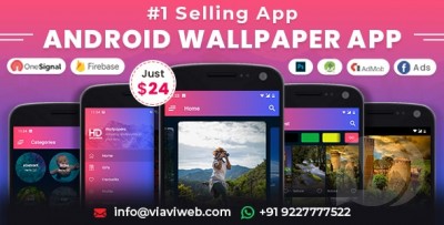 Android Wallpapers App v1.0 NULLED - HD-обои Android