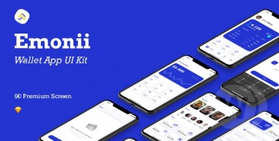 Emonii - Wallet App UI Kit