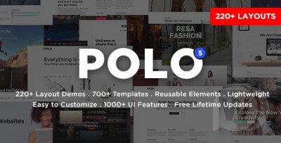 Polo v6.1.1 - Responsive Multi-Purpose HTML5 Template