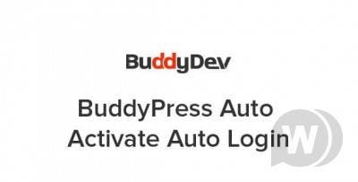 BuddyPress Auto Activate Auto Login v1.5.3