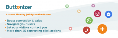 Buttonizer (Premium) v2.2.1 NULLED - умная плавающая кнопка действия WordPress
