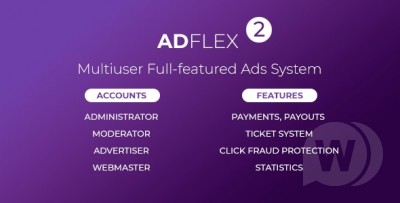 AdFlex v2.0.7 NULLED - многопользовательская рекламная система