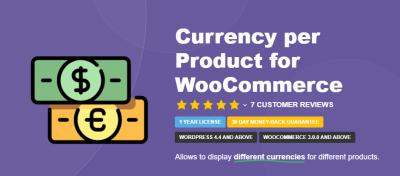 Currency per Product for WooCommerce Pro v1.5.1 NULLED